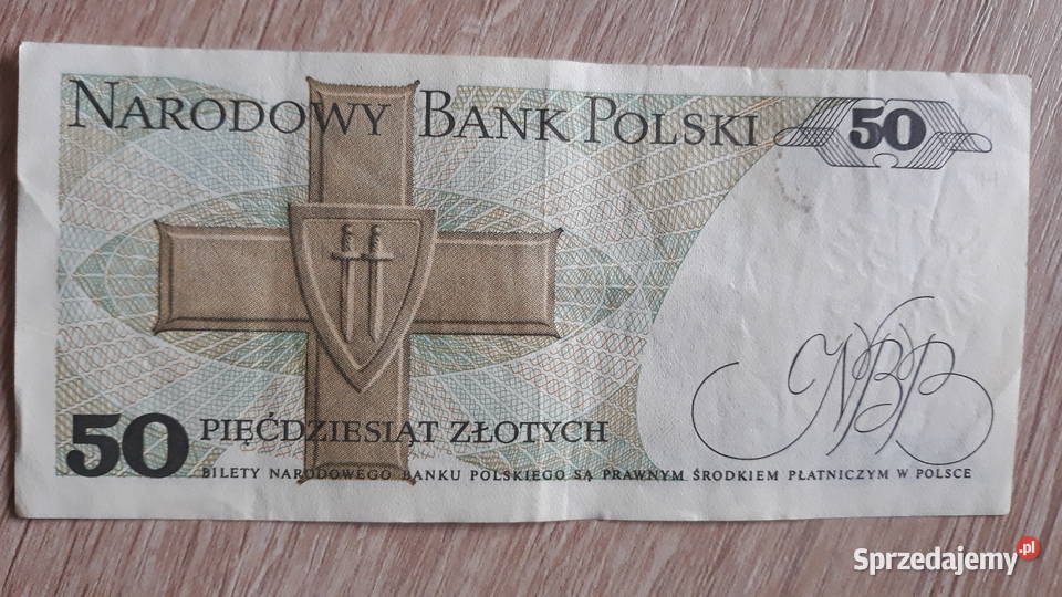 50 złotych 1 XII 1988 r seria HS 2 Konin