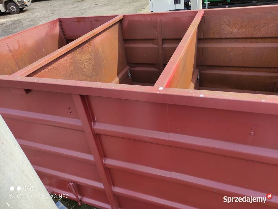 Kontener Hakowy do zboża pelletu 4 komorowy podlaskie