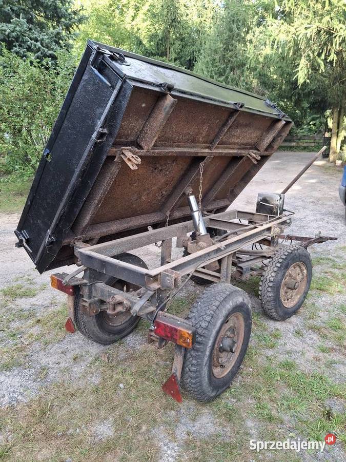 Przyczepa Multicar minitraktorek wywrotka kiper Krosno Odrzańskie