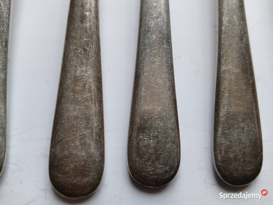 Komplet 24 posrebrzanych widelców i noży WHS Kraków