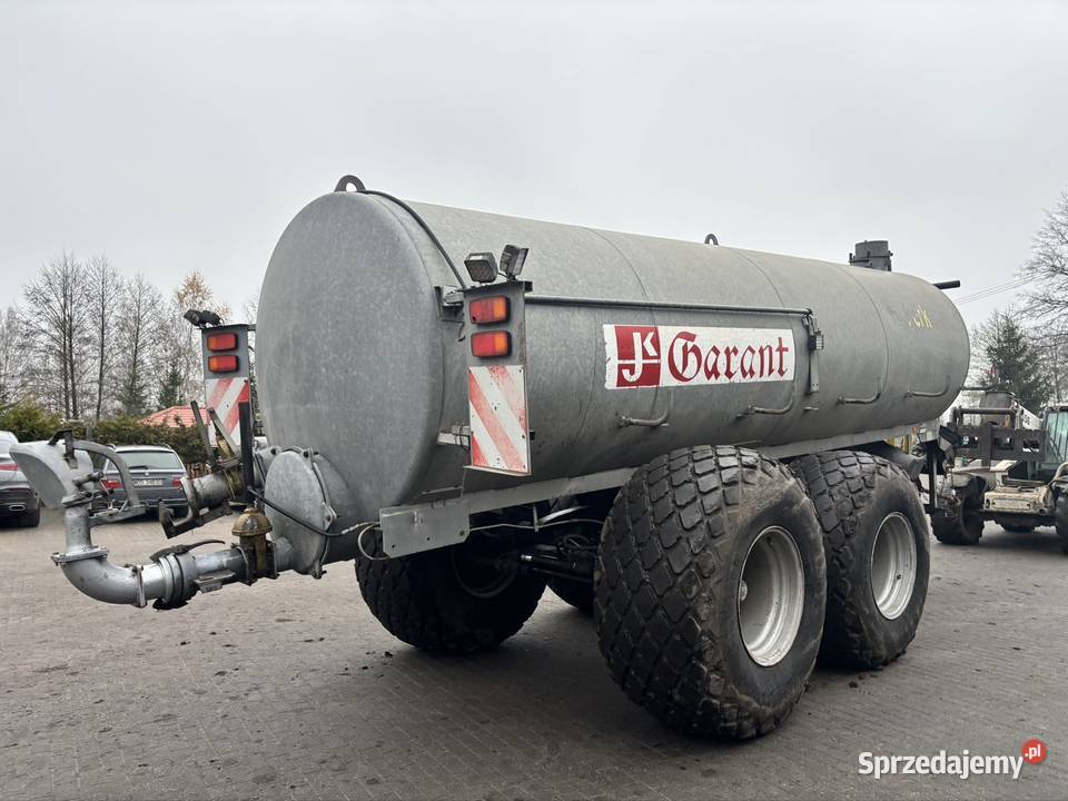 Beczkowóz Kotte Garant 16000 litrów beczka sprzedam