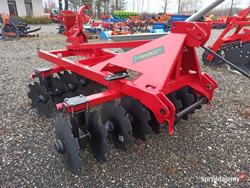 Wzmocniona BRONA TALERZOWA Demarol 17 Transport