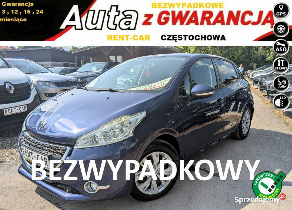 Peugeot 208 14D68OPŁACONY Bezwypadkowy diesel Częstochowa sprzedam