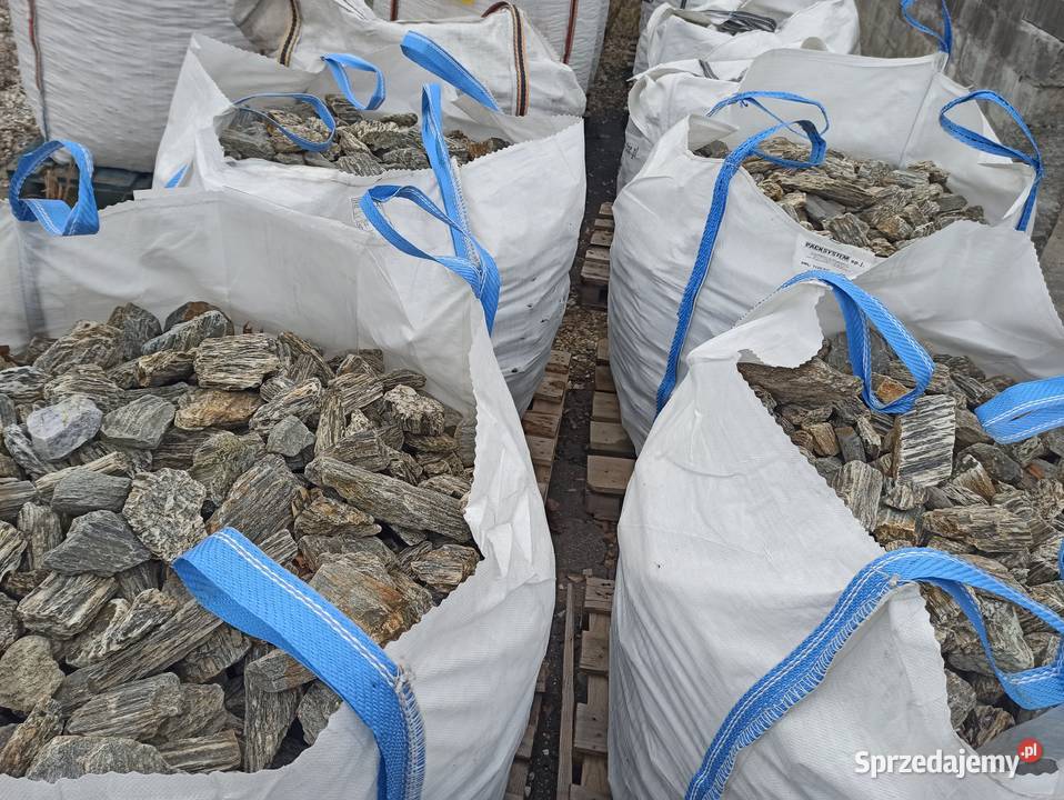 Kora Kamienna Kamień do gabionu Granitowy Grys i kermazyt Szczecin sprzedam