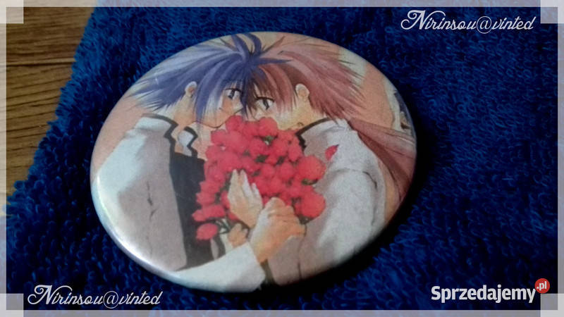 shounenai Sukisho przypinka duża Sora Sunao yaoi