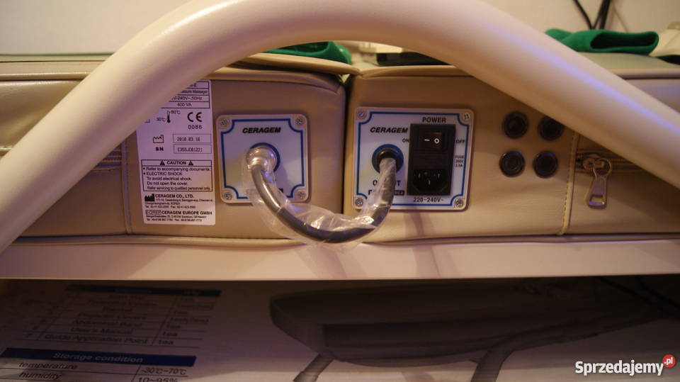 Ceragem e master łóżko rehabilitacyjno masujące