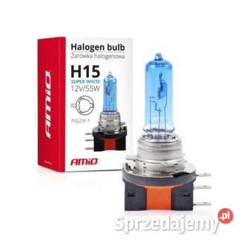 Żarówka halogenowa H15 12V 1555W Super White Poznań sprzedam