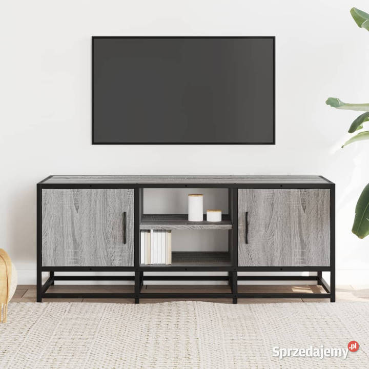 Szafka pod telewizor szary dąb sonoma 100x35x41 Warszawa