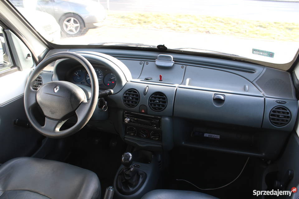 Renault Kangoo 19 D 64 2001r 3 300 biały śląskie Radlin sprzedam