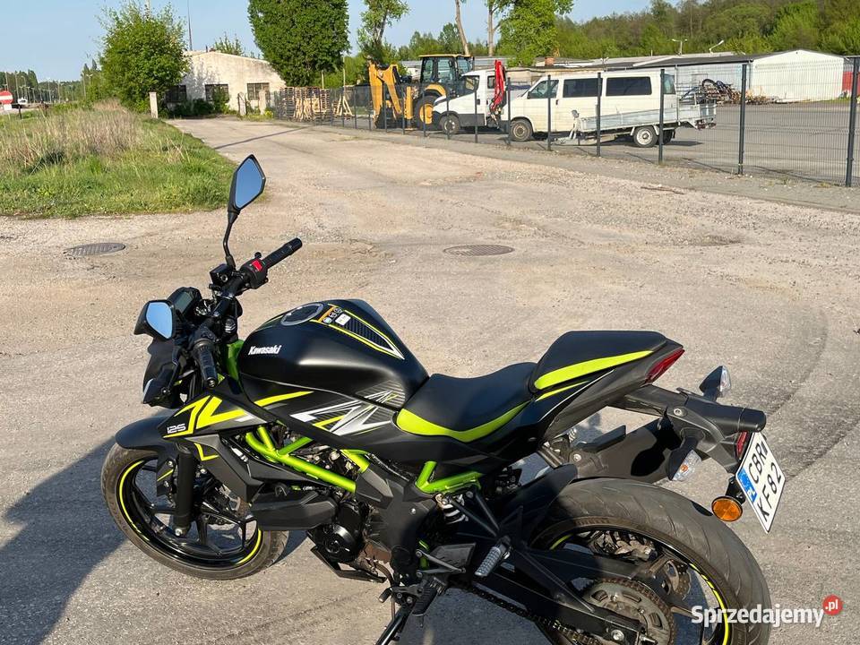 Kawasaki z125 2022r Rok produkcji 2022 Brodnica sprzedam