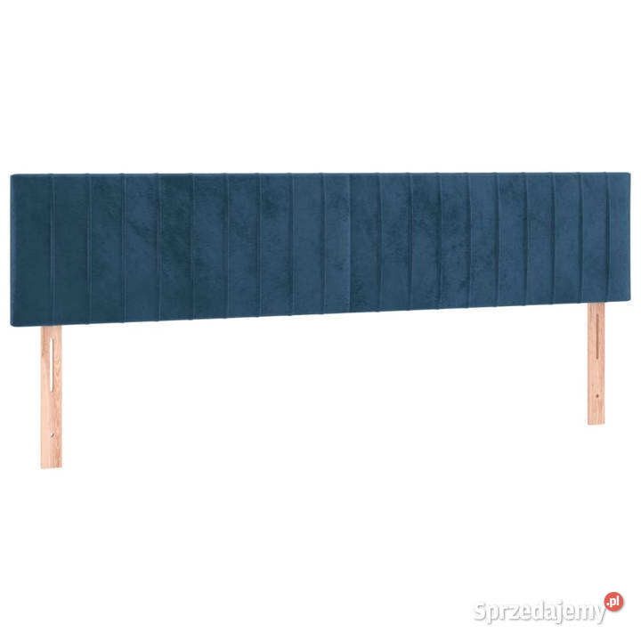 Zagłówek do łóżka ciemnoniebieski 200x5x7888 mazowieckie Warszawa