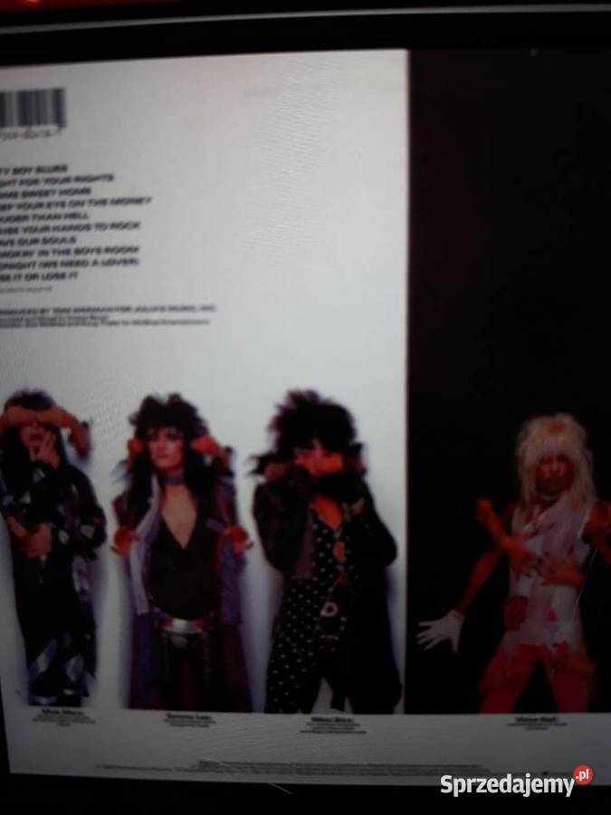 Archiwum heavy rocka MOTLEY CRUE Theatre of Pain Rzeszów