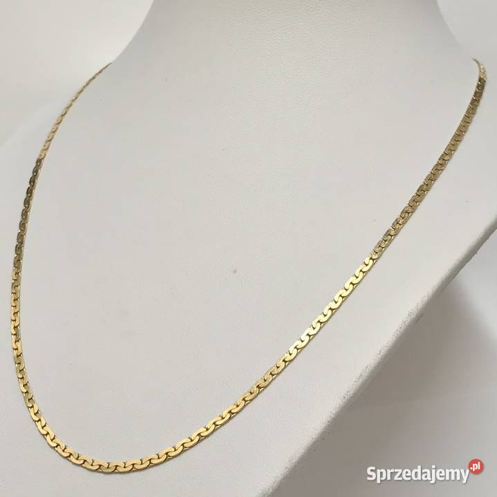Złoty ŁAŃCUSZEK damski 585 14K cudowny