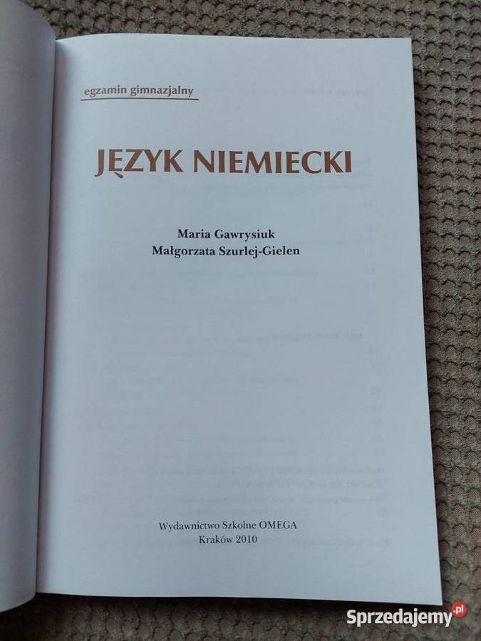 książka z zadaniamipłyta CDaneks Język niemiecki Kraków