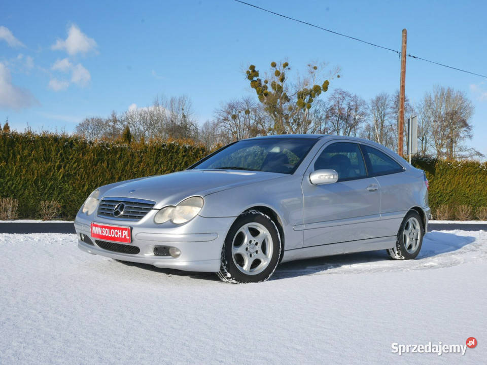Mercedes C 180 18 129 Coupe Panorama Bogata immobilizer sprzedam