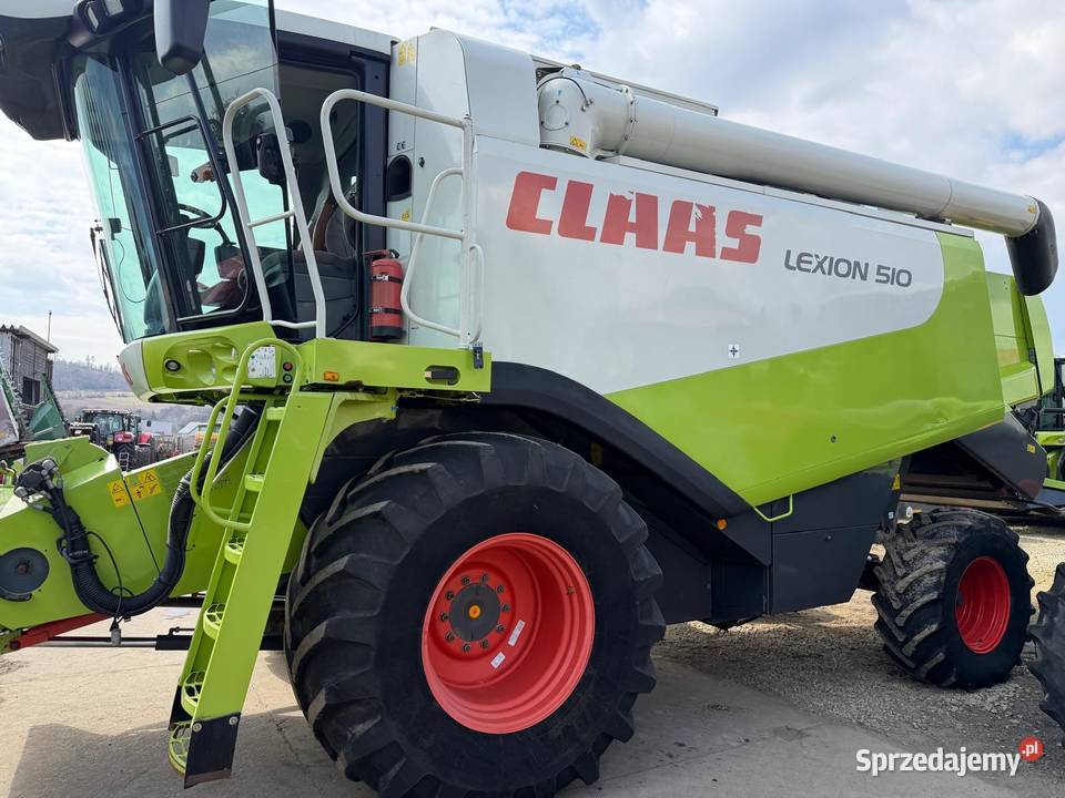 Kombajn zbożowy Claas Lexion 510 Maszyny rolnicze dolnośląskie Nowa Ruda