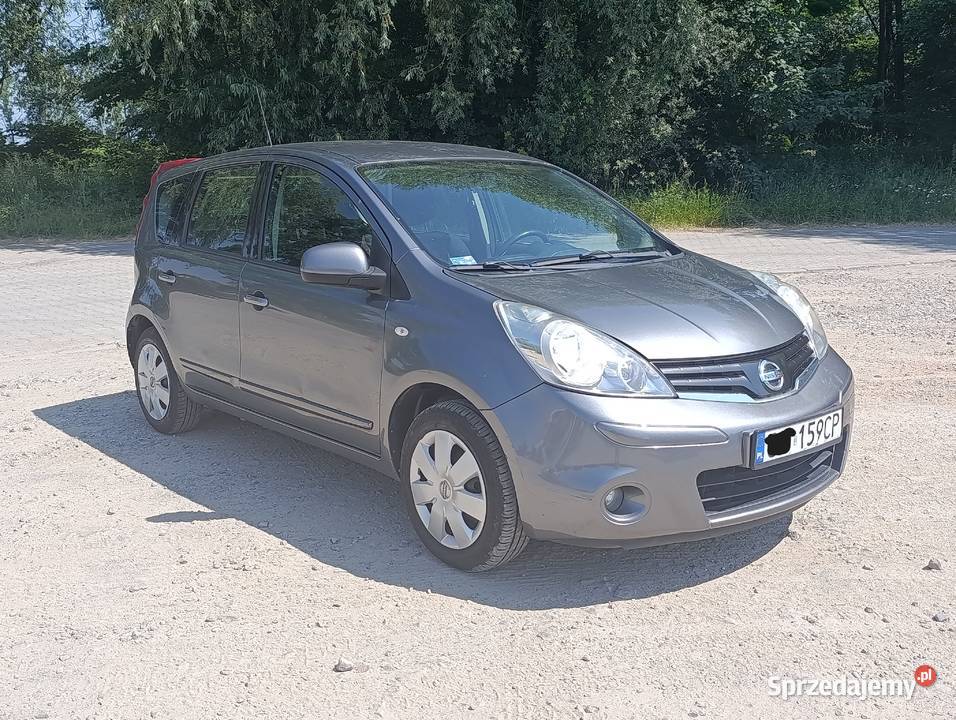 Nissan Note 14 89 Sprawna Klima Gotowy do jazdy Rok produkcji 2011 Bujaków