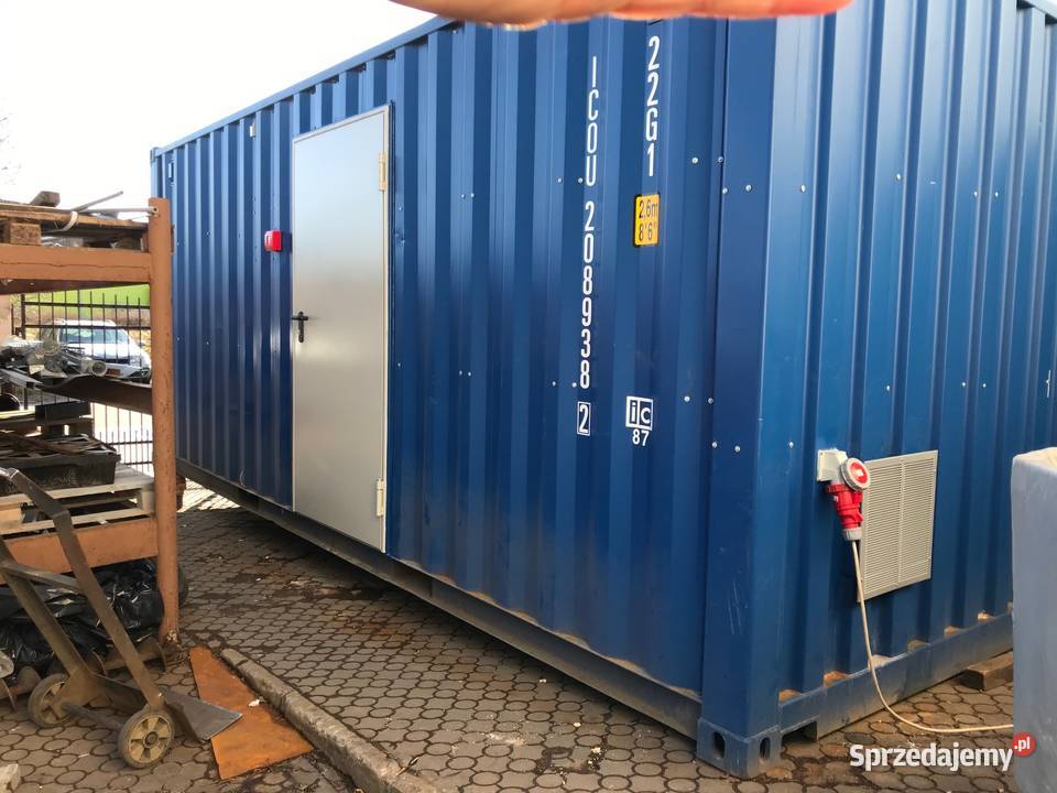 Kotłownia kontenerowa mobilna na pellet 150 kW Kraków