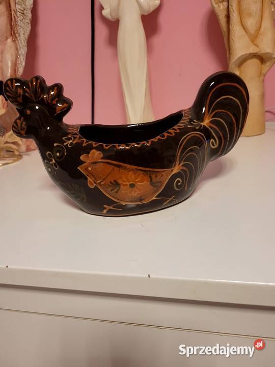 Kultowy ceramiczny KOGUT Łysa Góra PRL Vintage Siemianowice Śląskie