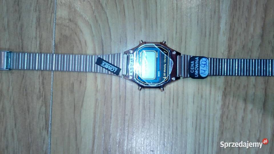 Zegarek elektroniczny Levis z czasów PRL nowy Dobieszowice sprzedam