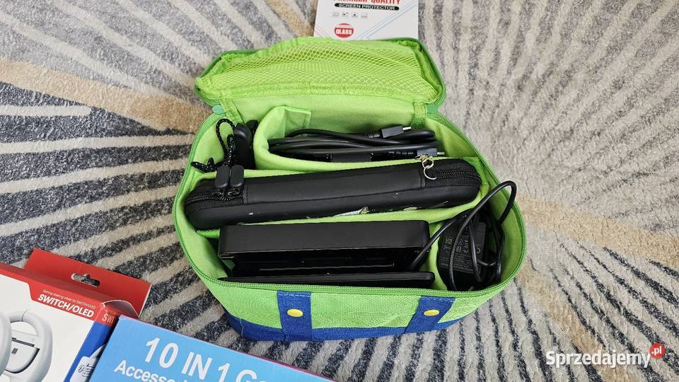 Nintendo Switch OLED mega zestaw łódzkie Łask