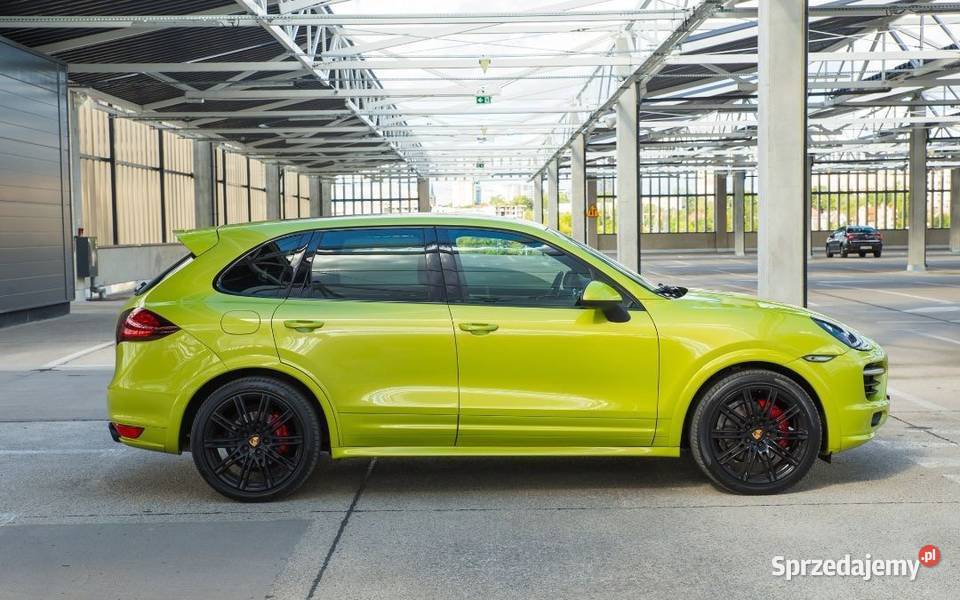 Porsche Cayenne GTS 48 V8 420 Peridot Green Kutno sprzedam