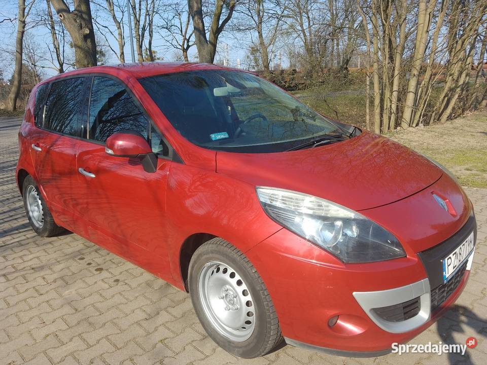 Renault Scenic 14 benzyna gaz 2011r bogate 110KM Pobiedziska