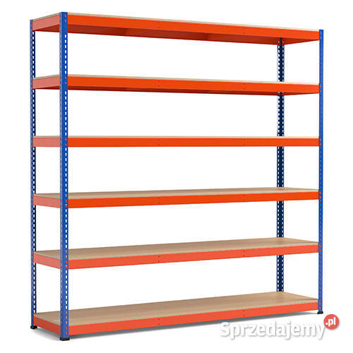 Regał magazynowy 2438x1536x772mm 6P WIÓR 640 2 Gomunice