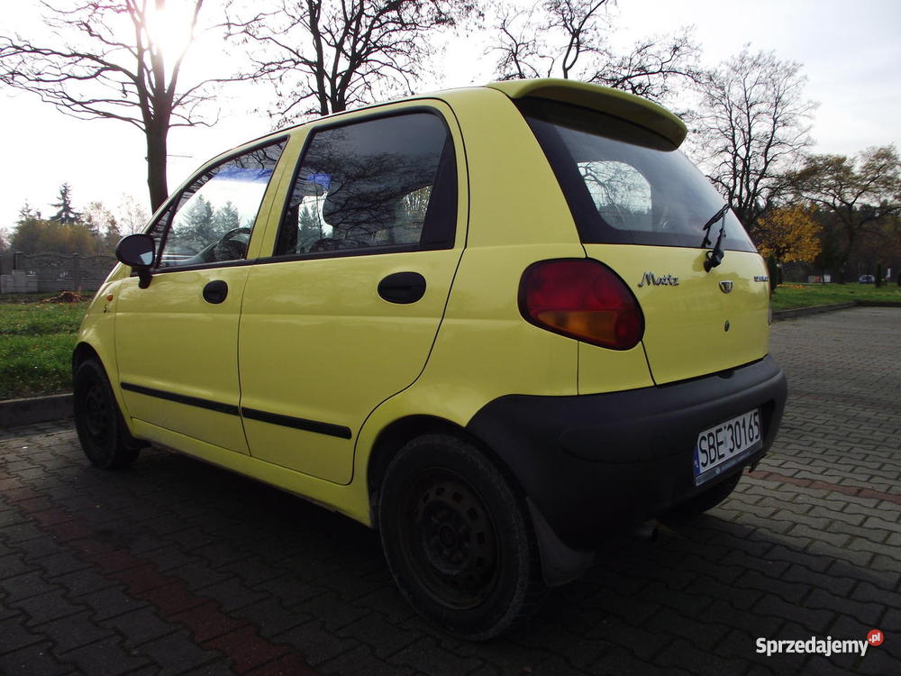 Daewoo Matiz benzyna gaz