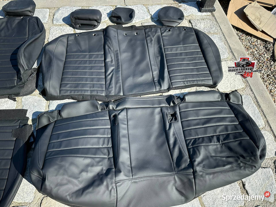 POKROWCE Oryginalne Zestaw Skóra na Fotele Pasłęk