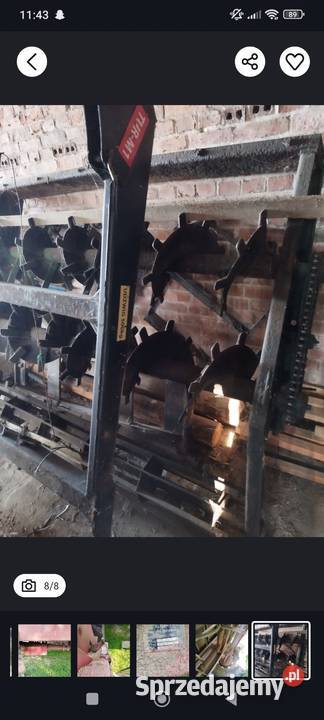 Rozrzutnik obornika agrimat Borek Wielkopolski