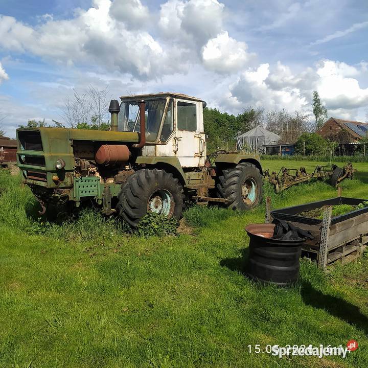 Ciągnik T 150K CHARKOWIE kirowiec z pługiem Gronów sprzedam