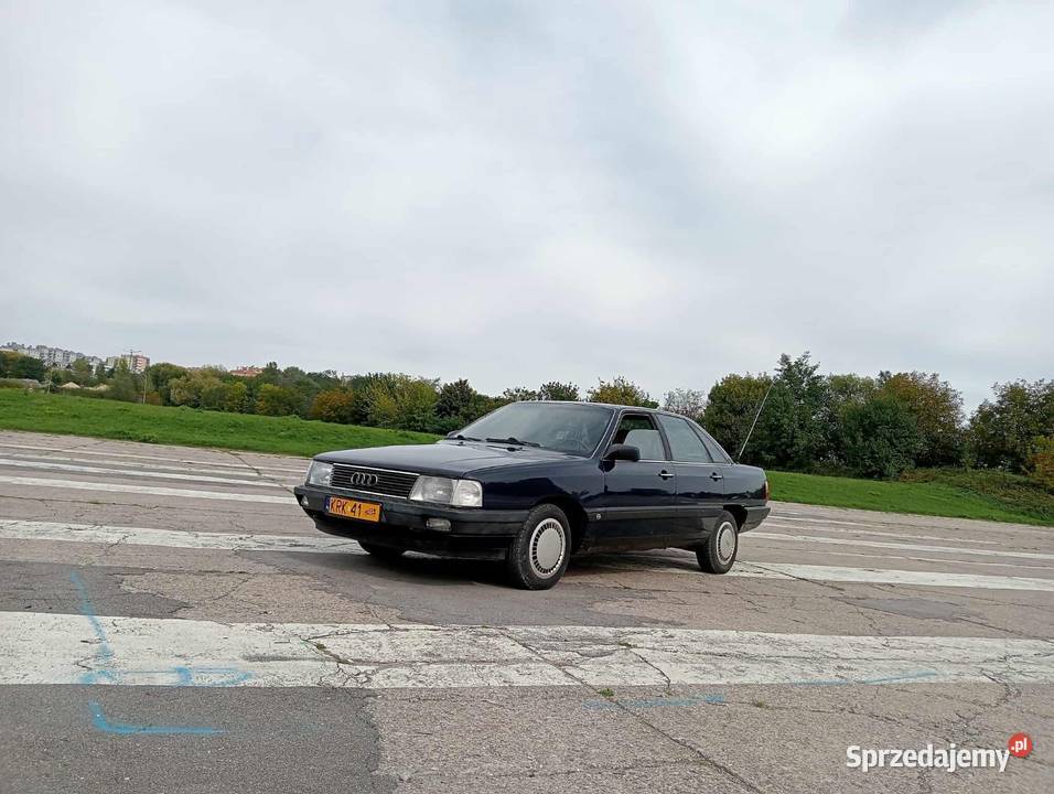 Audi 100 C3 18 90 1986r Zabytek Żółte blachy możliwa zamiana Kraków sprzedam