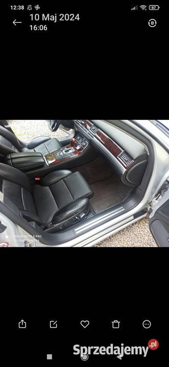 Audi A8 60 W12 Long LPG Zadbana Chodel sprzedam