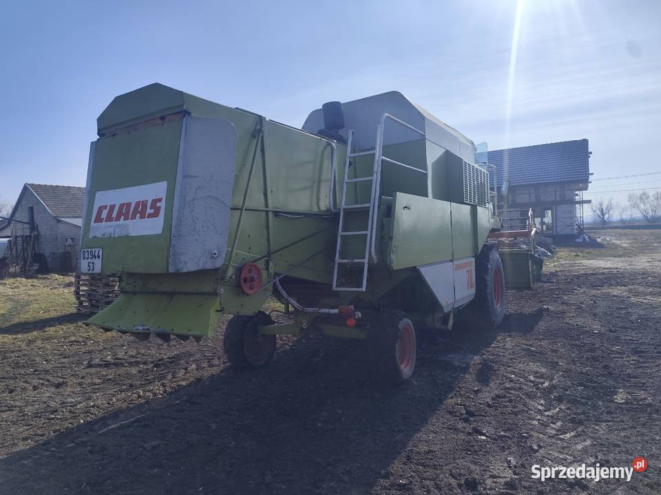 Claas dominator 78s Niedary