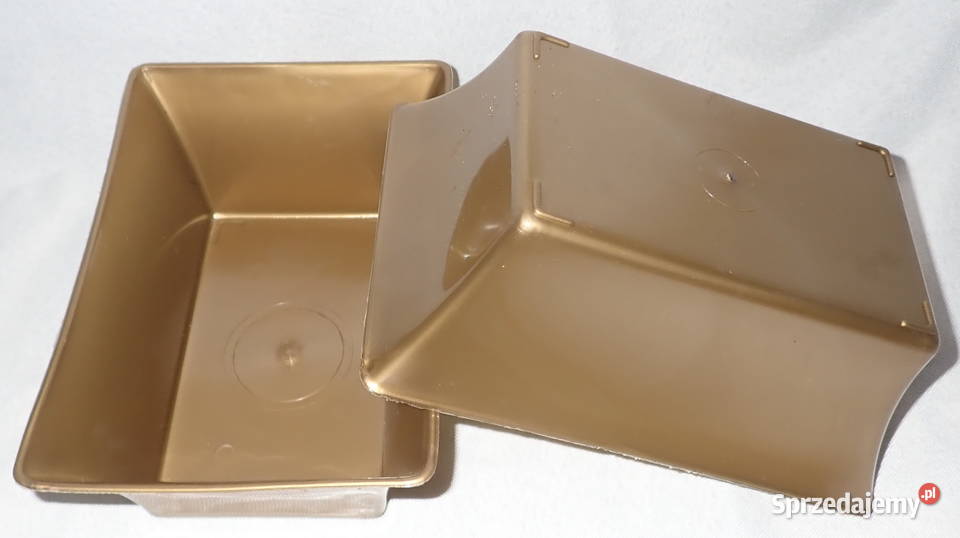 Miski na stroiki IKEBANA ŚREDNIA 19 złote grafit