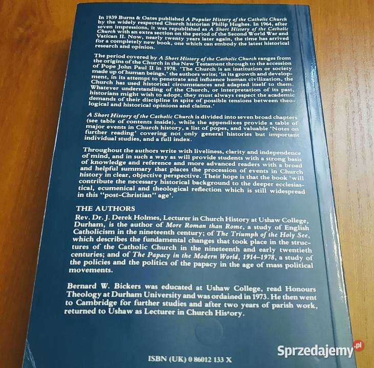 A short history of the Catholic Church Holmes pomorskie Gdańsk