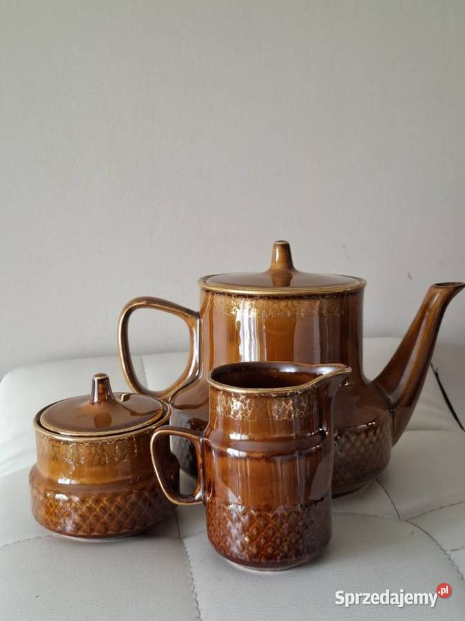Zestaw kawowy vintage porcelit Tułowice dzbanek małopolskie Kraków sprzedam