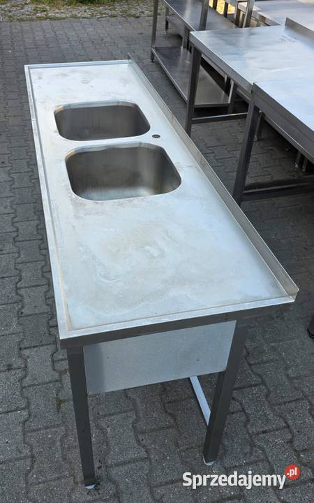 Zlew 2 Komorowy Z Blatem Roboczym 2006085 M1034 Nowe Skalmierzyce sprzedam