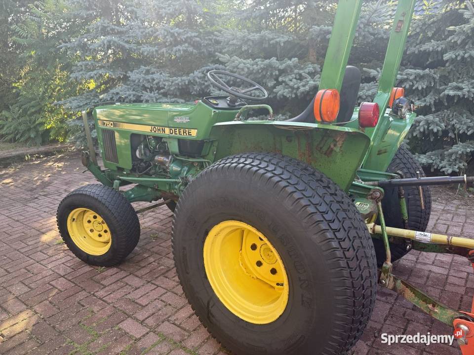 Traktorek Kosiarka John Deere 750 4x4 skrzynia mazowieckie Gostynin sprzedam