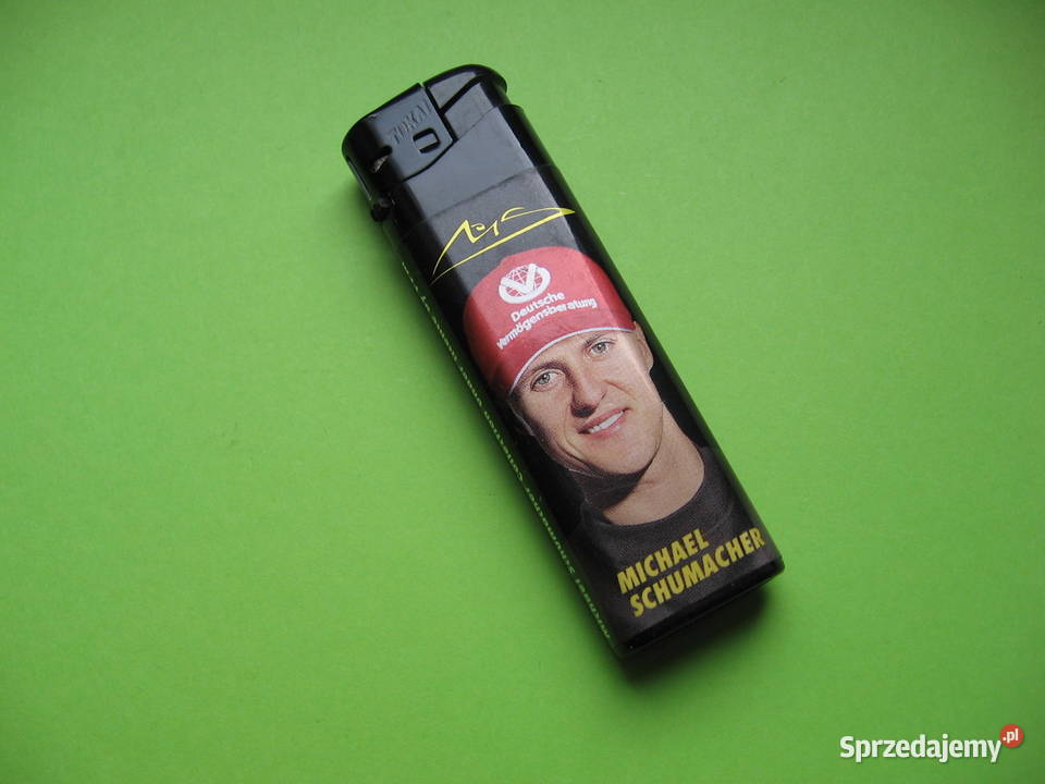 Michael Schumacher Formuła 1 stara zapalniczka Przemyśl