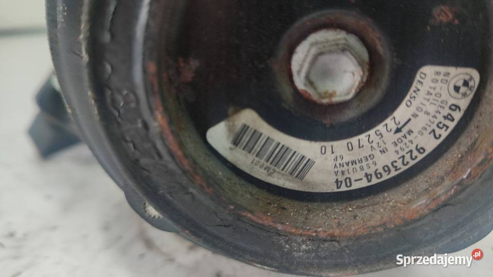 SPRĘŻARKA KOMPRESOR KLIMATYZACJI BMW F10 20 D świętokrzyskie Włoszczowa