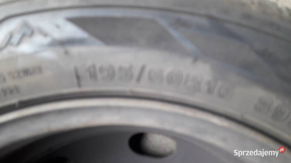 Koła zimowe peugeota citroen 195 60 r 16 4 Samochodowe Dąbrowa Górnicza