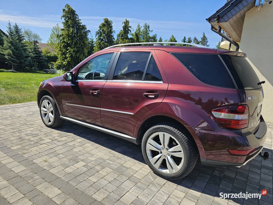 Mercedes benz ml w164 kurtyny powietrzne