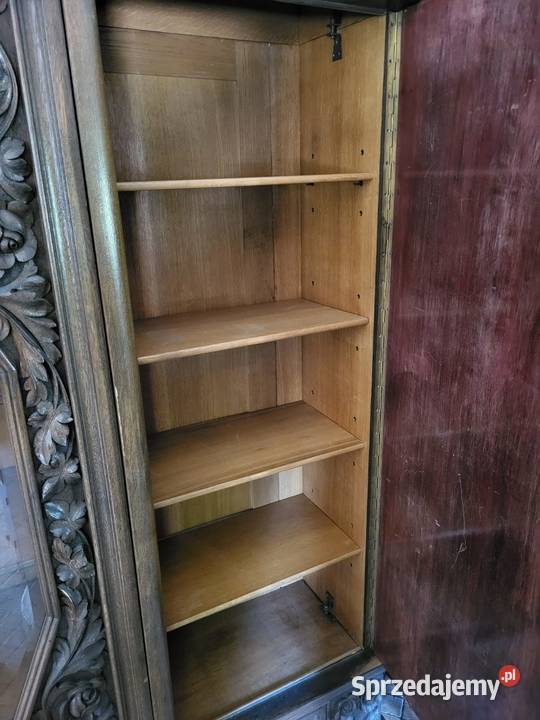 Piękny zestaw gabinetowy antyczny biblioteka Rybnik sprzedam