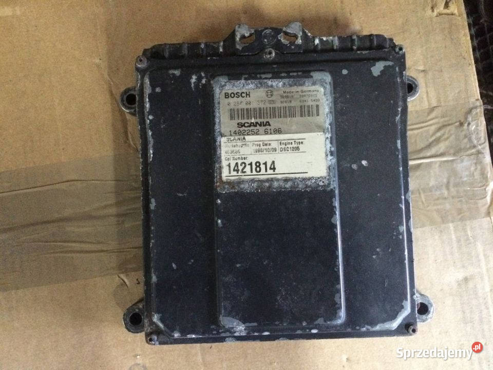 Sterownik Silnika Scania 1421814 Bosch Maszewo