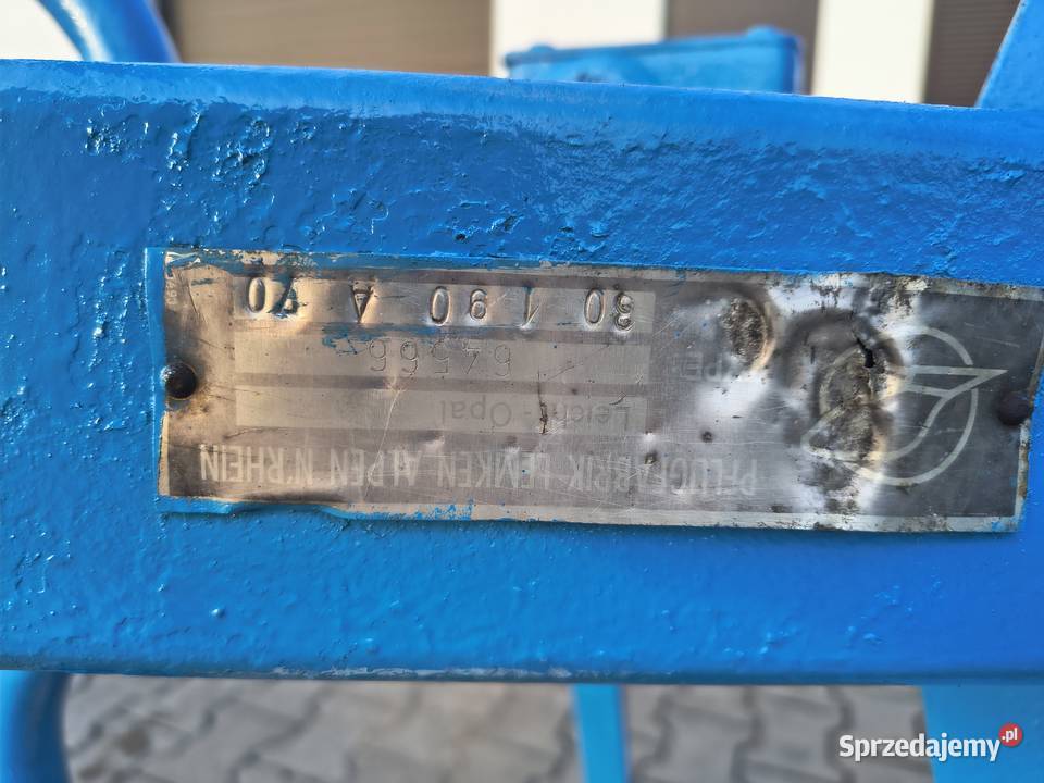 Pług 2 skibowy obrotowy Lemken łódzkie Bogumiłów