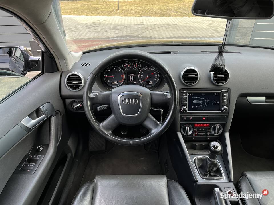 Audi A3 Sportback Audi A3 2010r Skóry Czarna Alu A3 Toruń