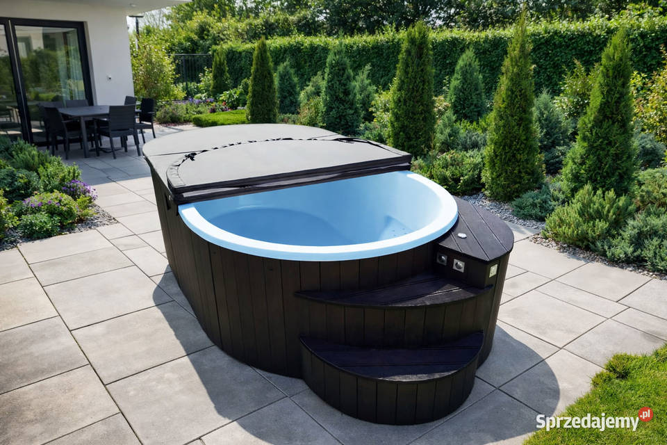 BASEN OGRODOWY WOLNOSTOJĄCY W ZABUDOWIE Z DESKI Baseny wielkopolskie Leszno sprzedam