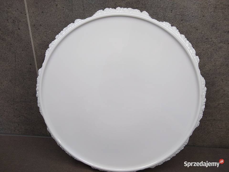 Tortownica na nóżkach Rosenthal Biała Maria Kalisz